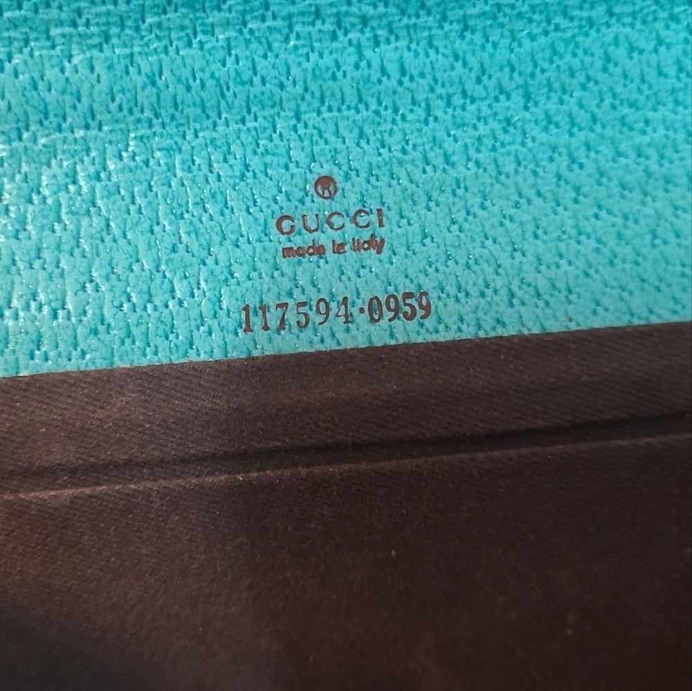 Gucci Monogram Bamboo Bar Clutch / Crossbody - Picture 7 of 15